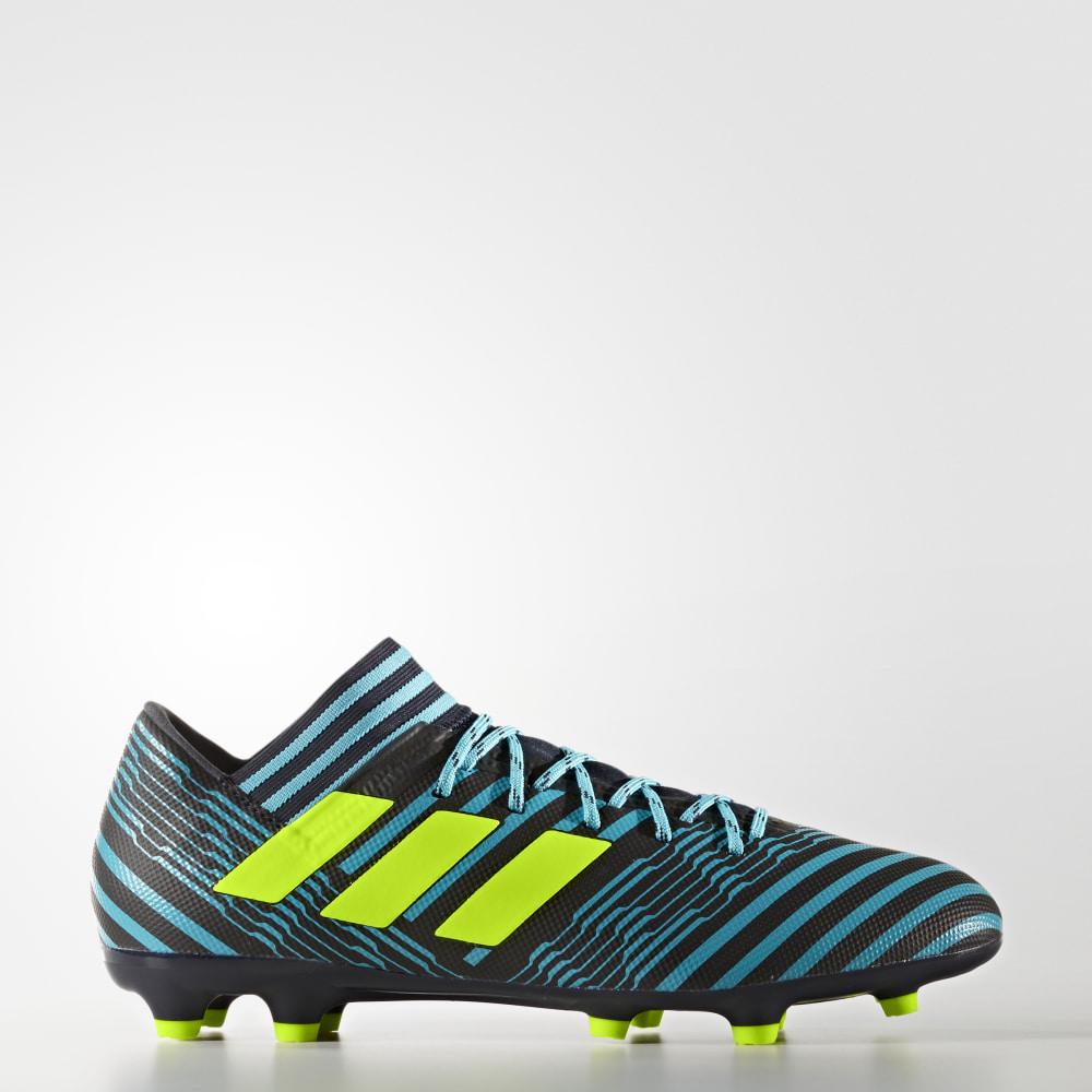 Ghete Fotbal Adidas Nemeziz 17.3 Firm Ground Barbati Romania - Galbeni/Albastri S80601